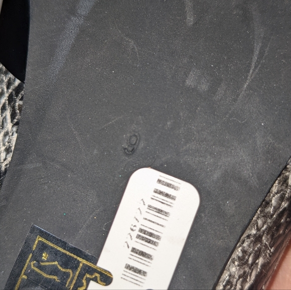 Jeffrey Campbell Snakeskin Leather Stilettos Size 9 - Picture 8 of 11